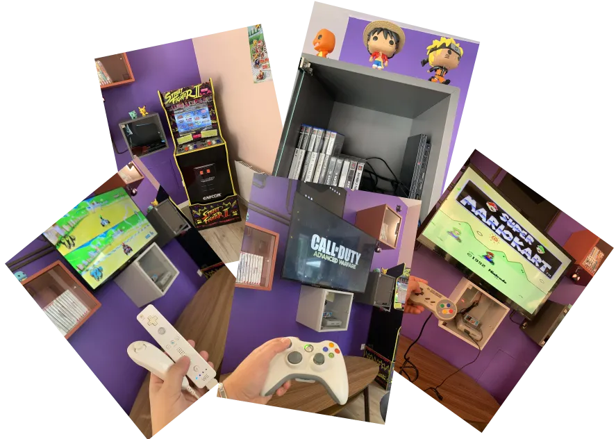 Patchwork de photos de notre coffee shop