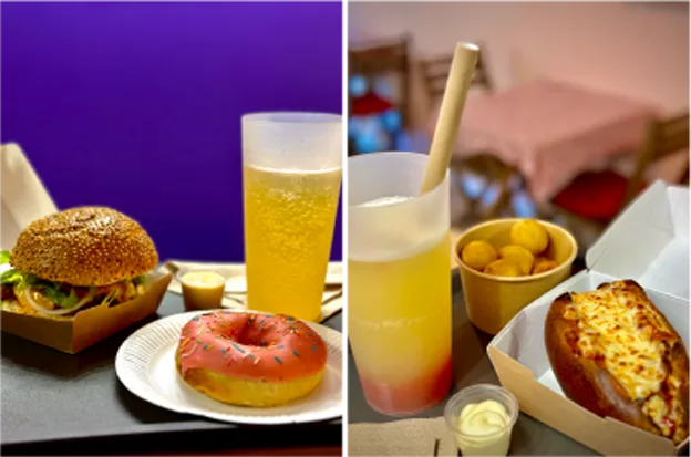 Photos du menu éphémère du moment